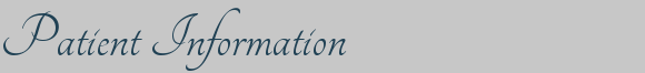 Dentist Marietta Patient Information